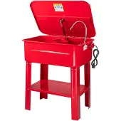 Dema Teilewaschgerät 24379, für Lösemittel, 80 Liter Kabinenvolumen, Pumpe mit 3 l/min
