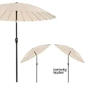 Dema Sonnenschirm Tokio, 41276, rund, Ø 250cm, beige, neigbar