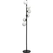 Kare Design Stehlampe Scala Balls, schwarz, für Wohn- / Esszimmer, Glas, Design, Stehlampe