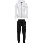 Emporio Armani für Damen. 8NTV51_TJ9RZ Trainingsanzug weiß (L), Sportlich, Multisport, Polyester, Langarm