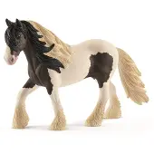 Schleich Bauernhofwelt 13831 Tinker Hengst Braun,Weiß,Schwarz Kinder Braun,Weiß,Schwarz One Size