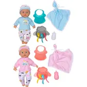 LILLAN & FRIENDS Puppen Max & Mia 33 cm