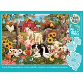 Cobble Hill Puzzle Family Farm - 350 Teile - buntes Spielzeug