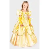 Den Goda Fen Kostüm - Prinzessinnenkleid - Gelb - - 6-8 Jahre (116-128) - Kostüme