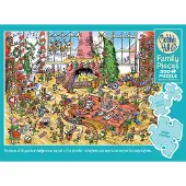 Adlibris Puzzle Elves at Work Familie 350 Teile Puzzle Spaß