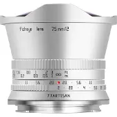 TTArtisan 7,5mm f2,0 Fisheye Nikon Z silber