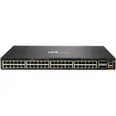 HP Aruba Networking CX 6300M 48p 1GbE 4p SFP56 Power-to-Port 2 Fan Trays 1 PSU Bundle, Managed, L3, Gigabit Ethernet (10/100/1000), Rack-Einbau, 1U