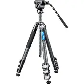 Leofoto Manba LV-284C Stativ + BV-5 Videokopf