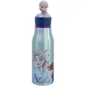 Stor Disney Frozen Trinkflasche Aluminium, 690ml, mit Sicherheitsverschluss | Gr.: onesize