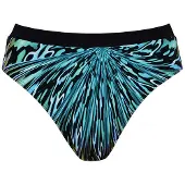 Naturana Badmode Bikini Slip Dames | Grösse: 42 | Farbe: Schwarz/Mehrfarbig