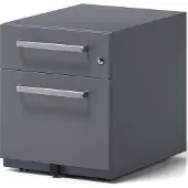 Bisley Rollcontainer Note Anthrazit 420 x 565 x 495 mm