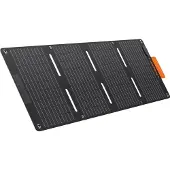 Jackery SolarSaga 40 Mini-Solarmodul, tragbare Solarmodule mit USB-C & USB-A Ports, faltbares Solar-Ladegerät in Buchgröße für Telefone