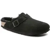 Birkenstock Hausschuhe BOSTON VL LAF, Schwarz:43