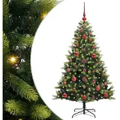 vidaXL Elia (mit LEDs und roten Bällen)