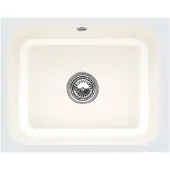 Villeroy & Boch Keramikspüle 670601KR, Cisterna 60C Unterbauspüle - inkl.