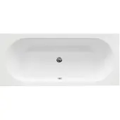 Badland Badewanne Rechteck Vitae 160x75 mit Acrylschürze, Füßen und Ablaufgarnitur GRATIS