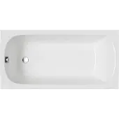 Badland Badewanne Rechteck Classic 120x70 mit Ablaufgarnitur, Füßen und Wannenträger GRATIS