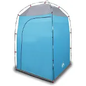 vidaXL Duschzelt Blau Wasserfest