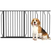 PawHut Hunde Türschutzgitter 75-145 cm
