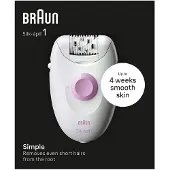 Braun Silk-épil 1 1-000 20 Pinzette Pink, Weiß
