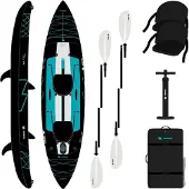 Neon Flux 390 – Aufblasbares Kajak 2 Personen, Touring, 390x90 cm