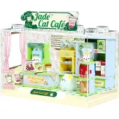 Sombo Shop in a Box Jade Cat Coffee, Gemischte Farben, Holz