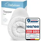 Nivion Dailydream - Memory Foam - Pure Topper - XL - über 110kg - 9cm Höhe / 180x200cm - Druckentlastung