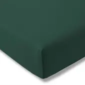 B-Line Zwirnjersey Spannbetttuch 140x200 - 160x220 cm | blautanne - blau