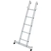 Proregal Sprossen-Glasreinigerleiter Unterteil mit nivello-Traverse 5 Sprossen