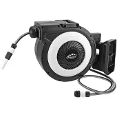 KesTek PROFESSIONAL Wand-Schlauchbox WSB30, Schlauchaufroller mit 30m Schlauch