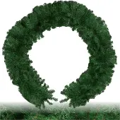 TecTake - Weihnachtsgirlande grün - 270 x 30 cm - naturgetreu