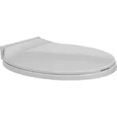 Helloshop26 - WC-Sitz mit Soft-Close-Deckel hellgrau oval 02_0002915