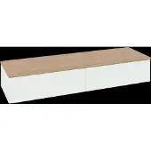 Villeroy & Boch V&B Sideboard ohne Frontstruktur Antao 160x26,8x50cm, WBP hon. Oa, wh. m Lac