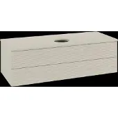 Villeroy & Boch V&B Waschtischunterschrank mit Frontstruktur Antao 120x36x50cm, WBP-farbe Lac, si Gr m Lac