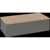 Villeroy & Boch V&B Sideboard ohne Frontstruktur Antao 100x26,8x50cm, WBP hon. Oa, le g. m Lac