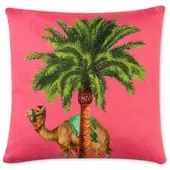 Excelsa Dekoratives Kissen Le Cirque Du Marrakech Baumwolle 45x16x45 cm Bunt