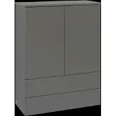Villeroy & Boch Villeroy und Boch Antao Highboard K47000HL 2 Türen, 814 x 1039 x 356 mm, Front ohne Struktur, Leaf Green Matt Lacquer / Leaf Green Matt Lacquer
