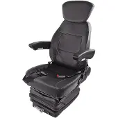 Dema Traktorsitz Schleppersitz Cushy Traktor Schlepper Sitz mit Kopfstütze Armlehnen 52470
