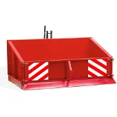 Dema Heckcontainer 120x90 Kippmulde Heckmulde Kipper Transportbehälter Kat1 52030-SP