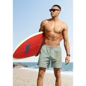 O'Neill Badeshorts "CALI 16'' SWIMSHORTS", Herren, Gr. L (52), N-Gr, grün (marble arch), Obermaterial: 100% Polyester, Badehosen Badeshorts, mit Seiten- und Gesäßtaschen