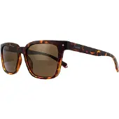 Polaroid Square Unisex dunkle Havanna Bronze polarisierte Sonnenbrille