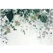 WALLARENA Fototapete Blätter in Grün | Gr.: 150 x 105 cm
