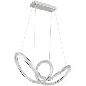 Globo Lighting LED Pendelleuchte, Timer, Fernbedienung, dimmbar, H 120 cm