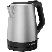 Grundig GMS8077, 1,7 l, 2200 W, Schwarz, Edelstahl, Edelstahl, Drahtlos