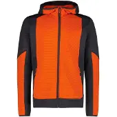 CMP Fleece mit Kapuze Grid Tech