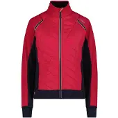 CMP Damen Primaloft Hybrid Jacke mit abnehmbaren Ärmeln pink 38