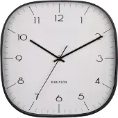 Karlsson - Wanduhr Grato Cuadrado - Warmes Grau - 4.3x29x29cm