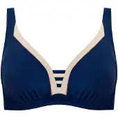 Lisca Unwattierter Bikini BH Sydney | Grösse: 44B | Farbe: Navy-Blau