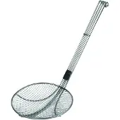 Schneider Frittierschaufel Edelstahl Ø 180 mm, Länge 560 mm für professionelle Küchen
