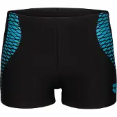 Arena BOY'S OPENINGS SWIM SHOR BLACK-TURQUOISE-WHIT